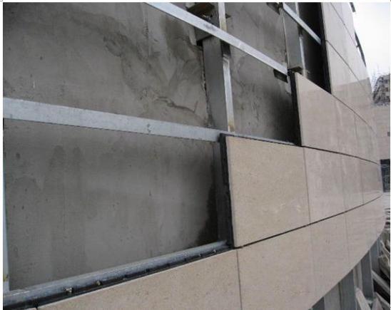 蒸壓加氣混凝土板外墻板干掛石材和金屬飾面怎么處理